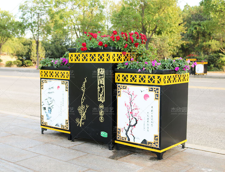 移動(dòng)式組合花箱適合公園使用嗎？