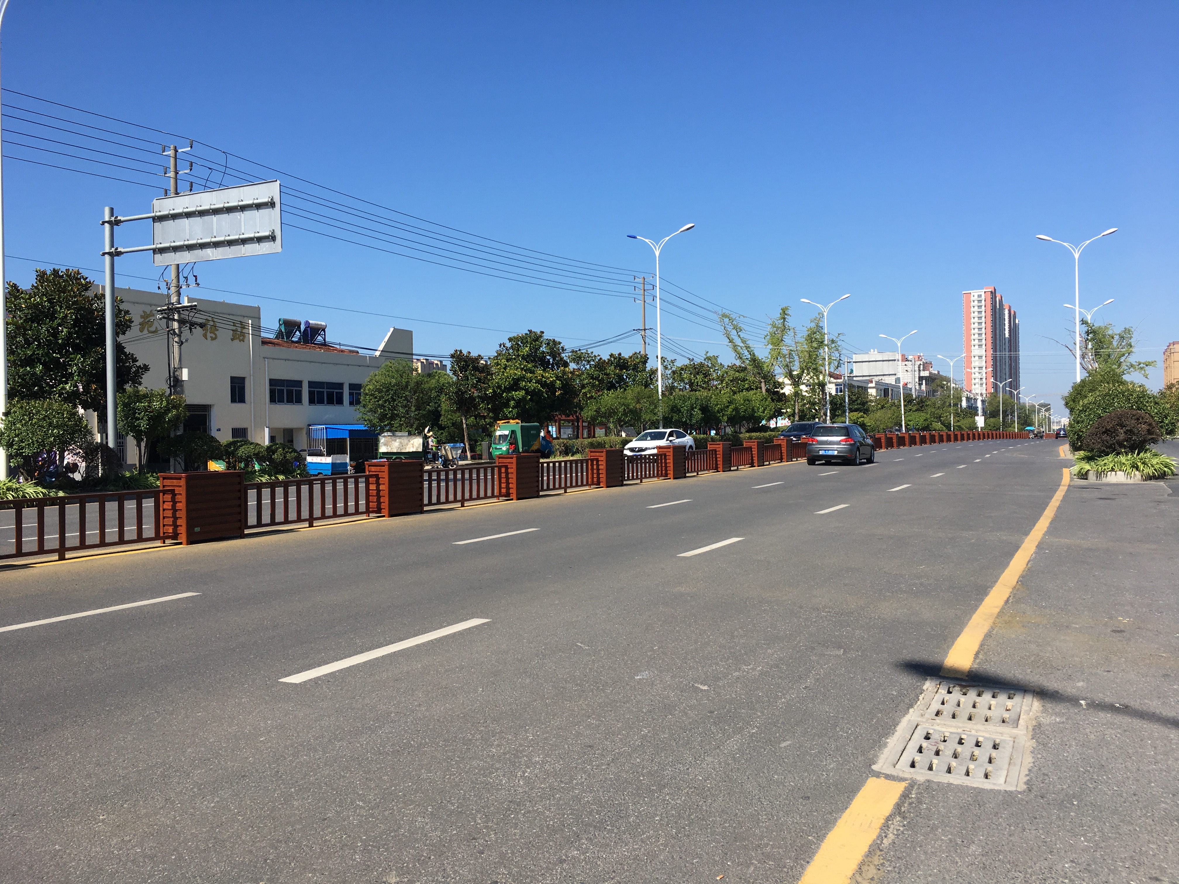 花箱道路護欄有哪些場景效果？